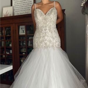 Size 12 Morilee wedding dress never worn